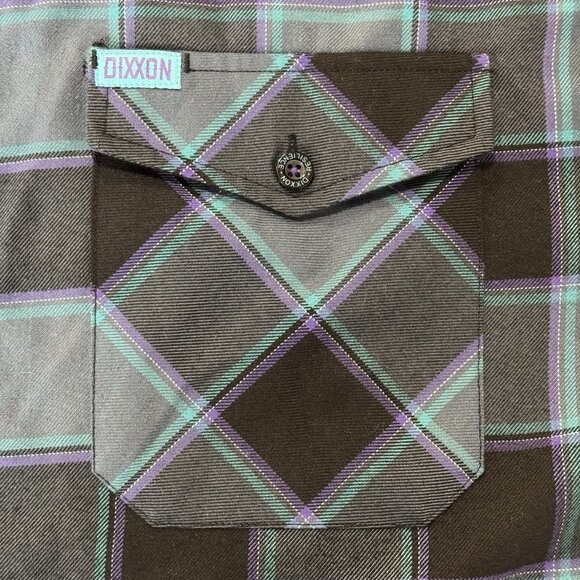 Dixxon Flannel Co Resilience Shirt Mens 2X Plaid Long Sleeve Button Up Pockets - Picture 3 of 12